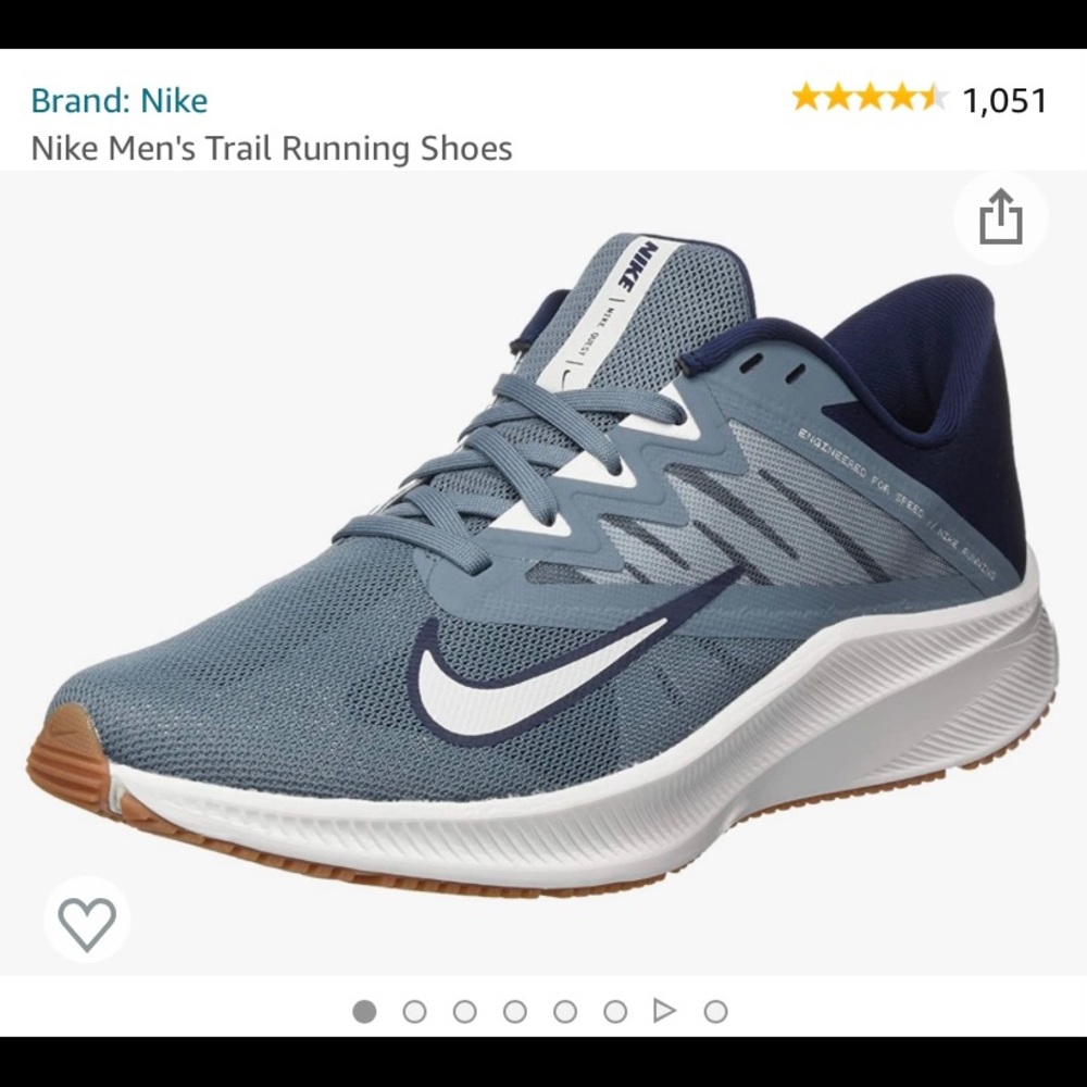 GUC Men’s Nike Quest Athletic Shoes, Size 10